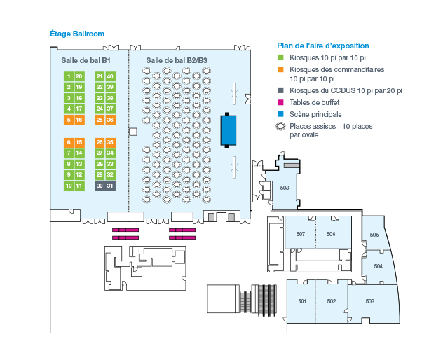 IOS 2025 Exhibit Hall Map